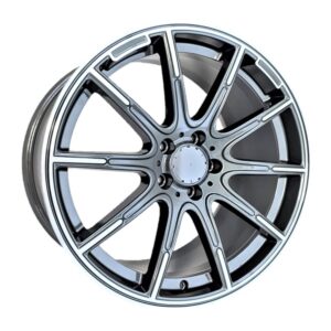 19 İnç 5x120 Gun Metal Polish BMW Uyumlu Jant Takımı