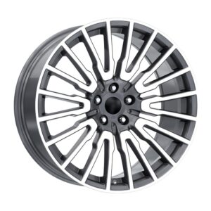 20 İnç 5x112 Gun Metal Polish Mercedes C Serisi Mercedes E Serisi Mercedes S Serisi Uyumlu Ön Arka Jant Takımı