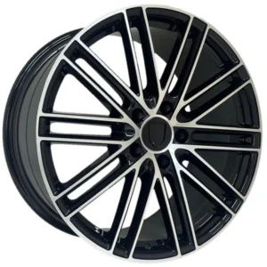 20 İnç 5x130 Black Polish Porsche Cayenne Volkswagen Touareg Uyumlu Jant Takımı