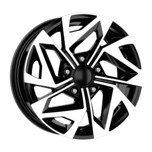 15 İnç 4x114.3 Black Polish Hyundai Accent Mitsubishi Lancer Uyumlu Jant Takımı