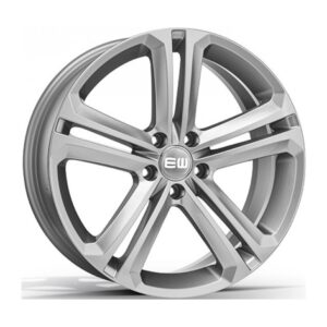 19 İnç 5x112 Silver Volkswagen Golf Passat Seat Leon Skoda Octavia Uyumlu Jant Takımı