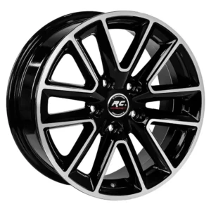 16 İnç 5x114.3 Black Polish Nissan Qashqai Nissan X-Trail Renault Koleos Uyumlu Jant Takımı