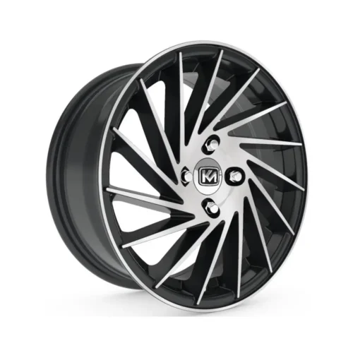 15 İnç 4×100 Black Polish Hyundai i20 Kia Rio Renault Clio Uyumlu Jant Takımı