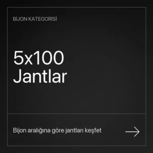 5x100 Jant Modelleri ve Fiyatları