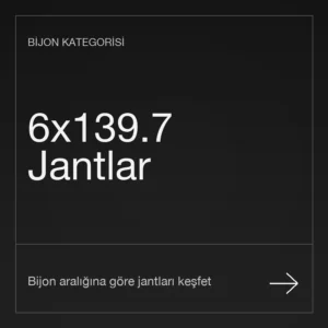 6×139.7 Jant Modelleri ve Fiyatları