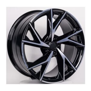 20 İnç 5x112 Black Polish Audi A4 Audi A5 Audi A6 Uyumlu Jant Takımı
