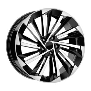 19 İnç 5x112 Black Polish Volkswagen Golf Seat Leon Skoda Octavia Uyumlu Jant Takımı