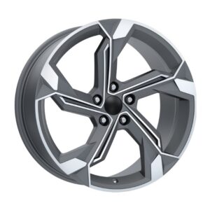 19 İnç 5x112 Gun Metal Diamond Audi A4 Audi A5 Audi A6 Uyumlu Jant Takımı