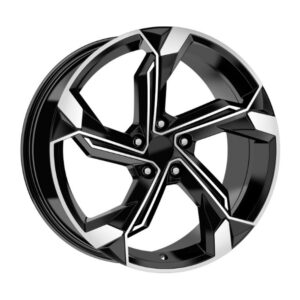19 İnç 5x112 Black Polish Audi A4 Audi A5 Audi A6 Uyumlu Jant Takımı