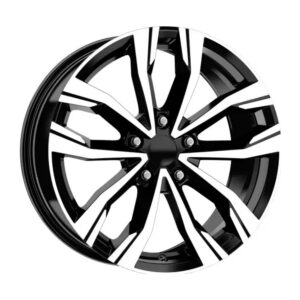 16 İnç 4x100 Black Polish Renault Clio Dacia Sandero Renault Symbol Uyumlu Jant Takımı