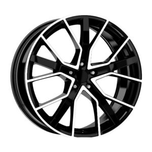 20 İnç 5x120 Black Polish Volkswagen Transporter Volkswagen Caravelle Volkswagen Multivan Uyumlu Jant Takımı