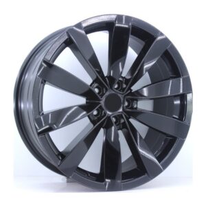 18 İnç 5x112 Black Volkswagen Golf Seat Leon Skoda Octavia Uyumlu Jant Takımı