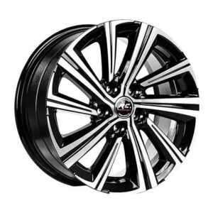 16 İnç 5x108 Black Polish Peugeot 508 Citroen C5 Ford Focus Uyumlu Jant Takımı