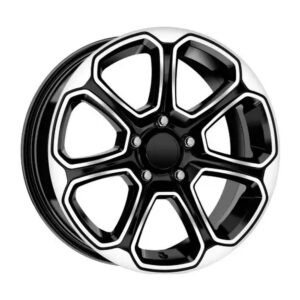 16 İnç 5x108 Black Polish Ford Focus Volvo S60 Ford Kuga Uyumlu Jant Takımı