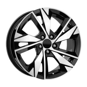 16 İnç 5x108 Black Polish Peugeot 508 Citroen C5 Ford Focus Uyumlu Jant Takımı