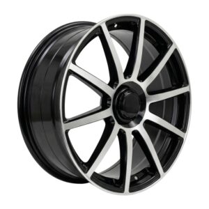 20 İnç 5x112 Black Polish Mercedes C Serisi E Serisi S Serisi Uyumlu Ön Arka Jant Takımı