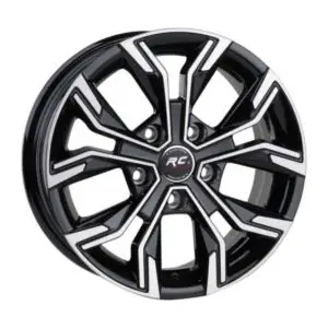 R1 15 İnç 4x100 6.5J ET35 Black Polish Jant Takımı