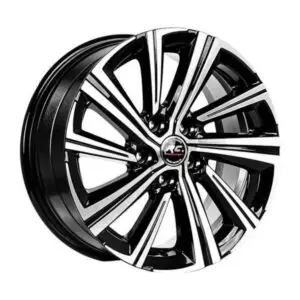 R1 16 İnç 5x98 6.5J ET40 Black Polish Jant Takımı