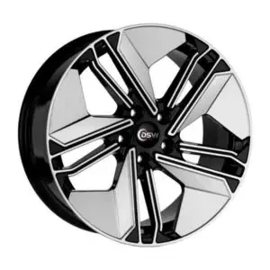 R1 18 İnç 5x120 8J ET40 Black Polish Jant Takımı