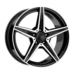 18 İnç 5x112 Black Polish Ön 8J ET43 Arka 9J ET48 jant ürün görseli