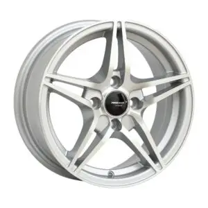 14 İnç 4x100 Silver Machined 6J ET35 Jant Takımı