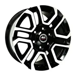 16 İnç 5x130 Black Polish 7J ET50 jant ürün görseli