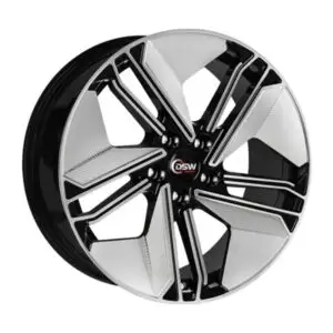 17 İnç 5x112 Black Milling 7.5J ET35 jant ürün görseli