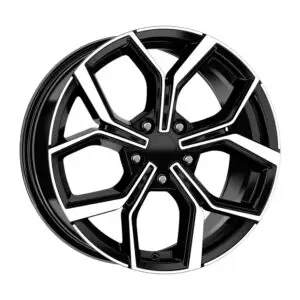 17 İnç 5x112 Black Diamond 7.5J ET45 jant ürün görseli