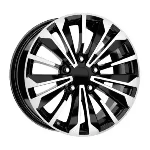 17 İnç 5x114.3 Black Polish 7.5J ET45 jant ürün görseli