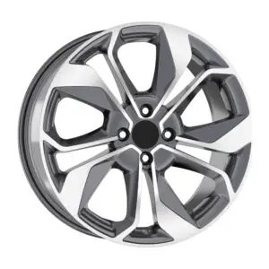 16 İnç 5x114.3 Gun Metal Diamond 7J ET35 jant ürün görseli