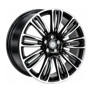22 İnç 5x108 Black Machined 9.5J ET45 jant ürün görseli