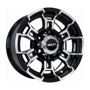14 İnç 6x139.7 Black Machined 7J ET0 jant ürün görseli
