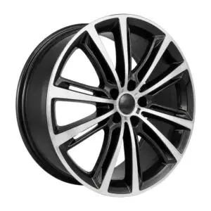 20 İnç 5x120 Gun Metal Polish Ön 8J ET38 Arka 9J ET44 Ön Arka Jant Takımı
