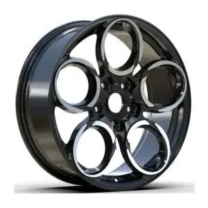 R1 18 İnç 5×98 Black Polish 8J ET40 67.1 Jant Takımı