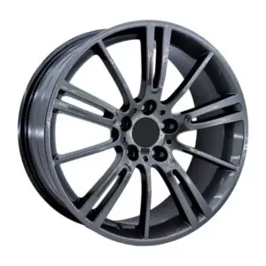 R1 19 İnç 5×120 Gun Metal Ön 8J ET30 Arka 9J ET32 72.6 Ön Arka Jant Takımı