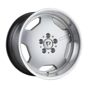 16 inç 5x112 Hyper Silver Lip Machined jant takımı